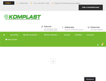 Tablet Screenshot of komplast.si